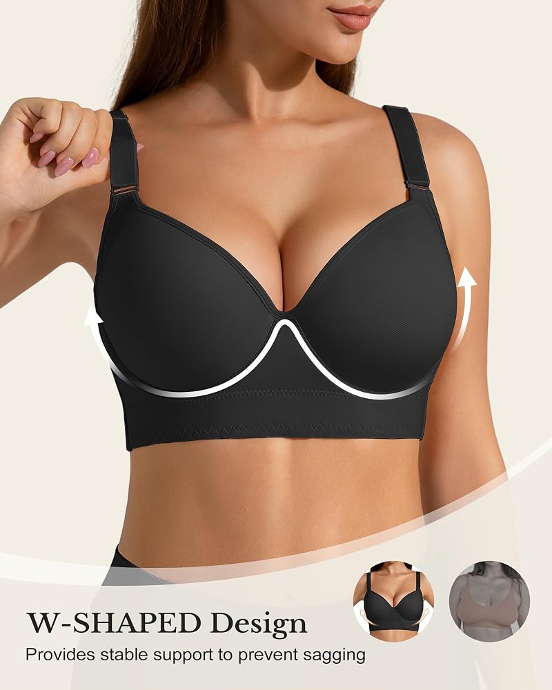 Deep Cup Bra