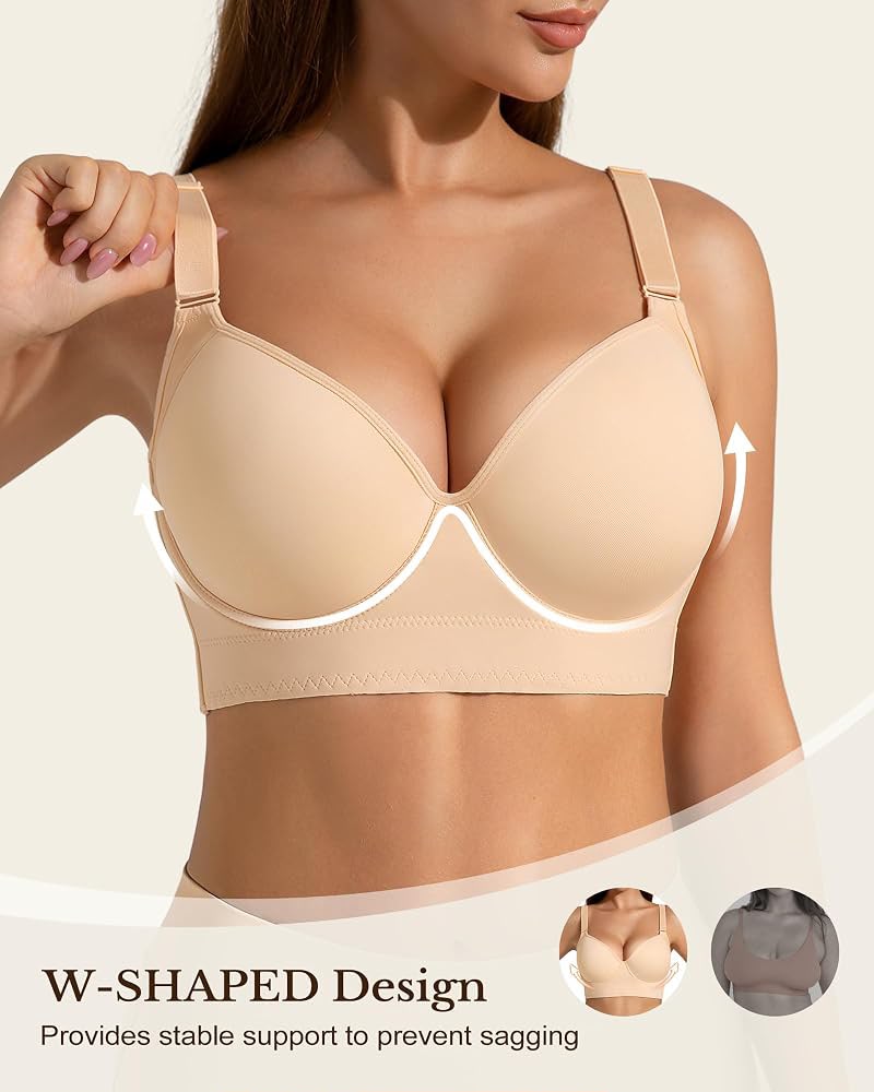 Deep Cup Bra