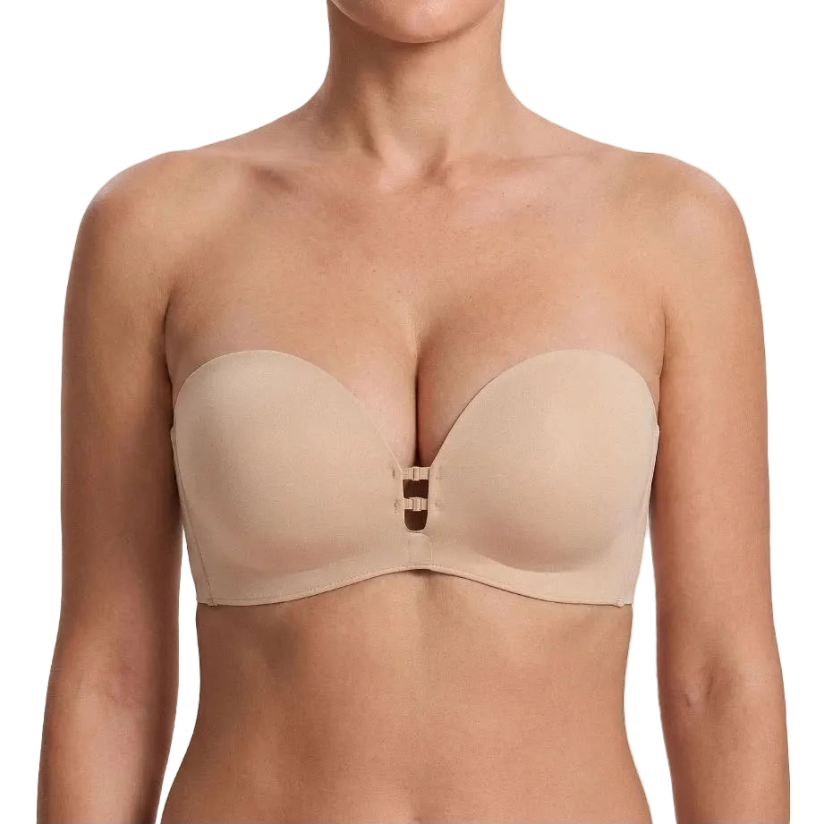Jelly Strapless Front Closure Bra