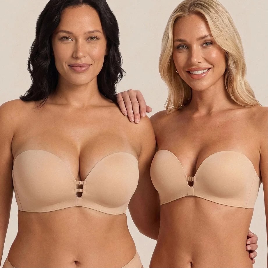 Jelly Strapless Front Closure Bra