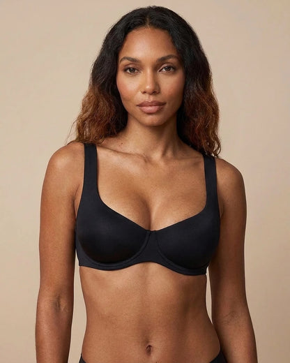 Seamless Unlined Balconette Bra